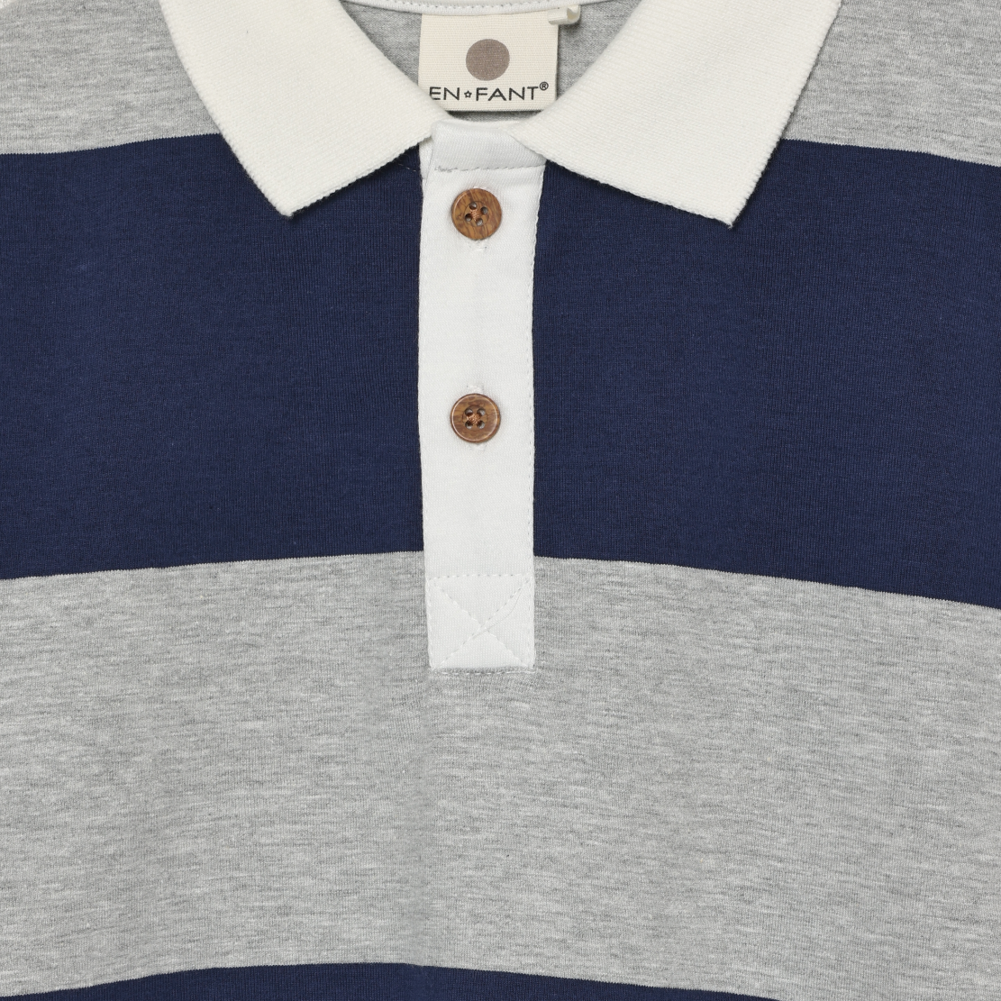 En Fant Boys Striped Polo 230607