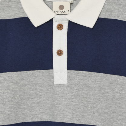 En Fant Boys Striped Polo 230607