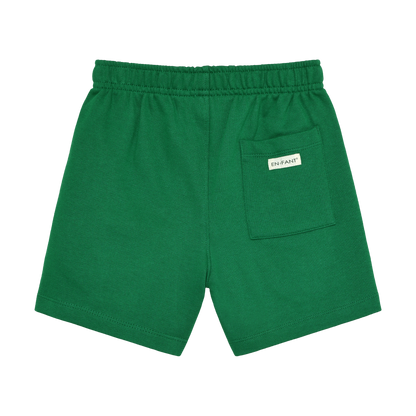 En Fant Boys Green Shorts 230624