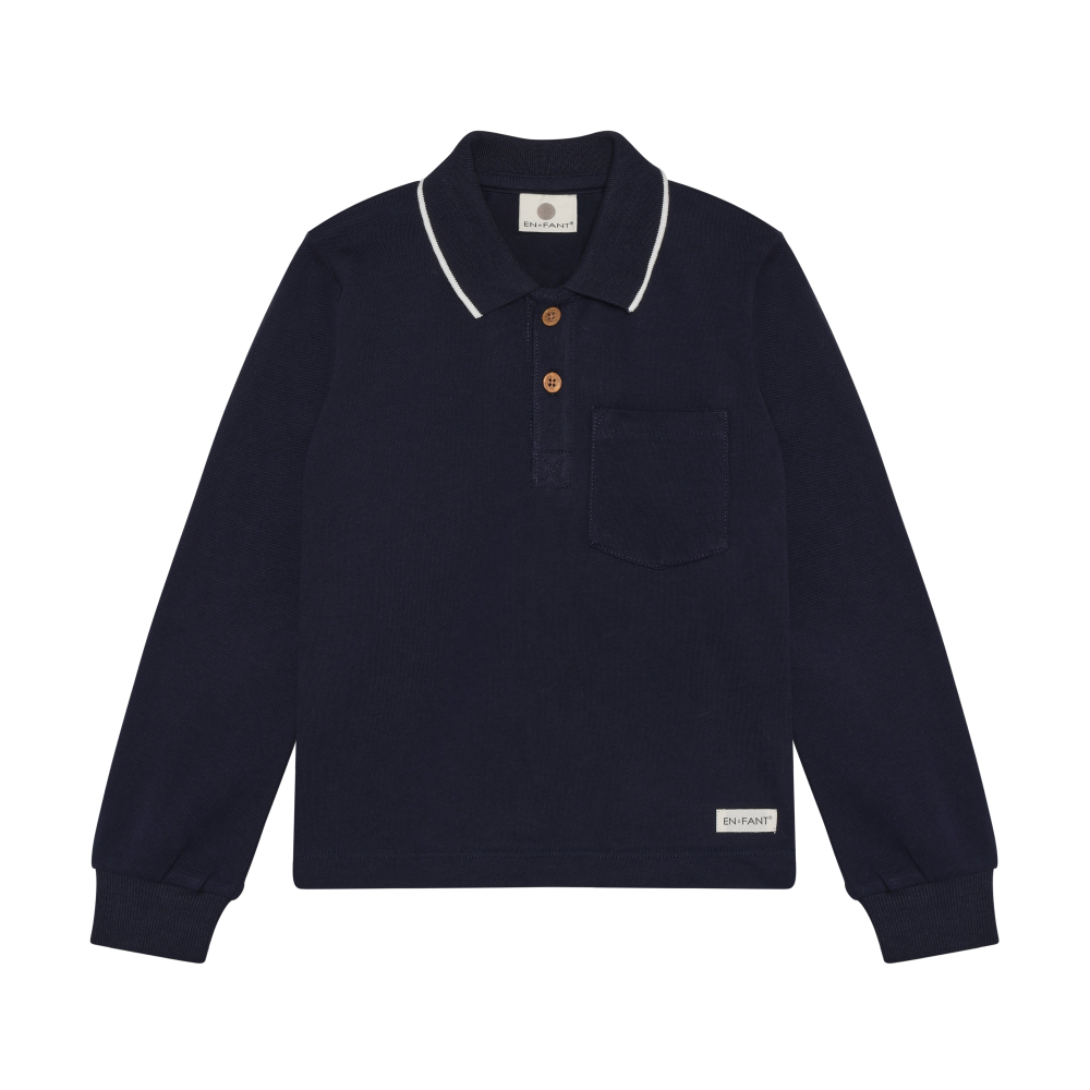 En Fant Boys Navy Polo 230640