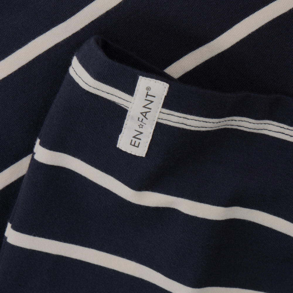 En Fant Boys Navy Striped Top 230644