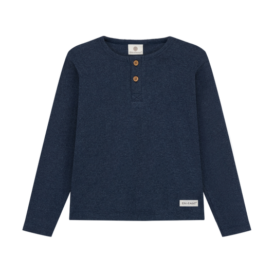 En Fant Boys Navy Henley 230645