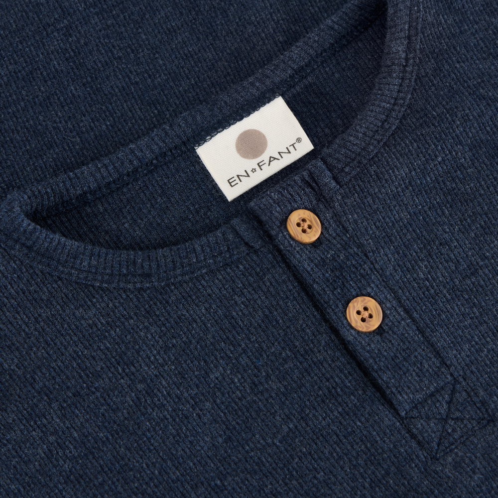 En Fant Boys Navy Henley 230645