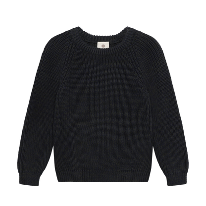 En Fant Boys Navy Ribbed Sweater 230659
