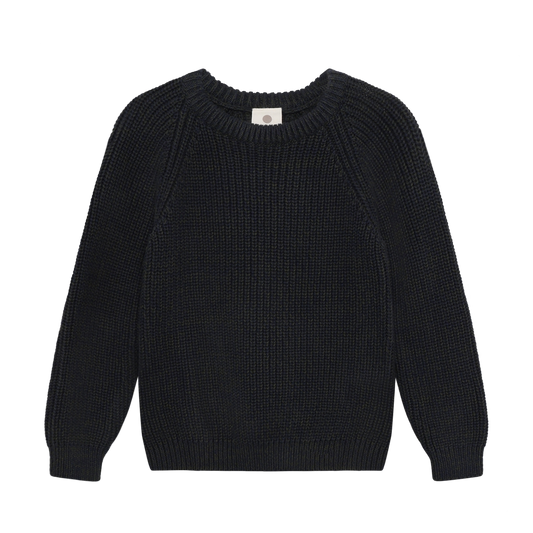 En Fant Boys Navy Ribbed Sweater 230659