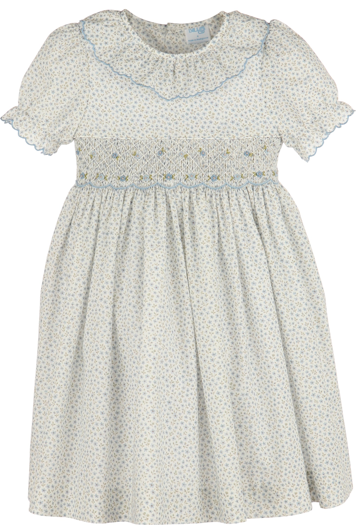 Luli & Me Forest Fairy Blue Dress 26FLM1203