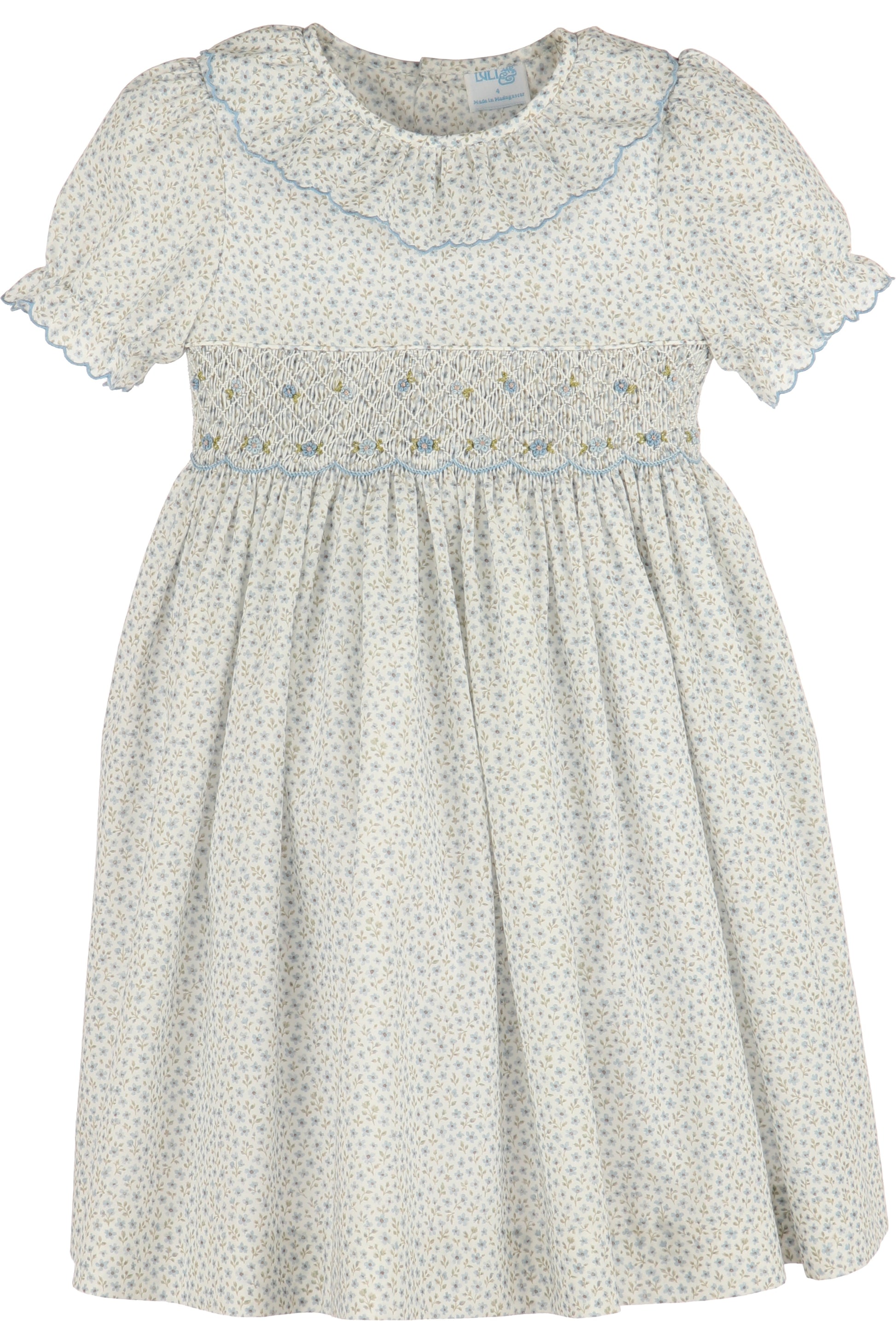 Luli & Me Forest Fairy Blue Dress 26FLM1203