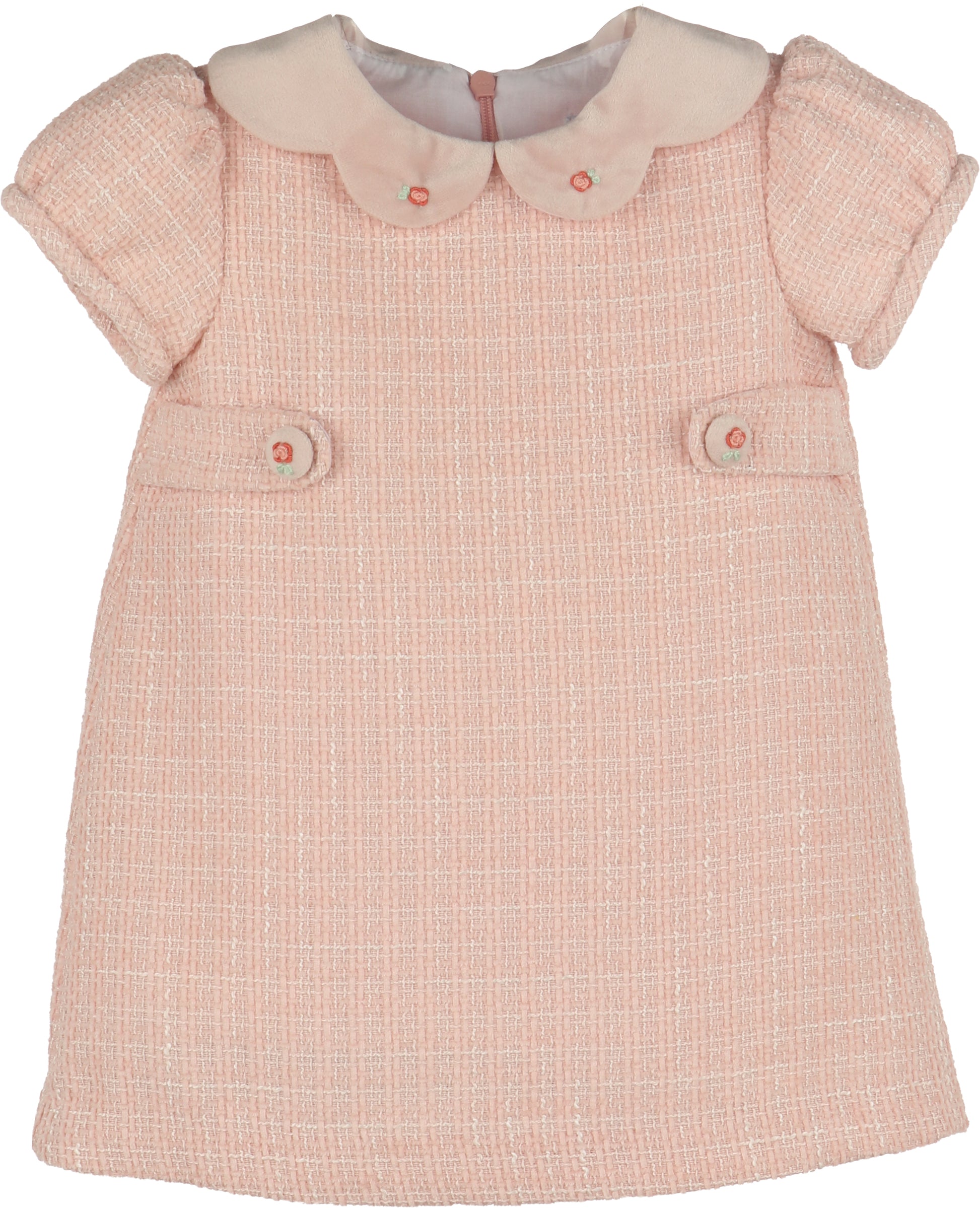 Luli & Me Chanel A-Line Pink Dress 26FLM1801
