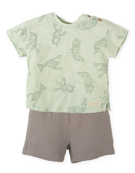 Tutto Piccolo Top and Shorts Set 2712S26
