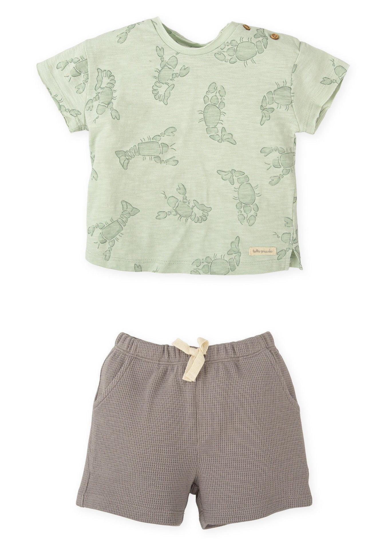Tutto Piccolo Top and Shorts Set 2712S26