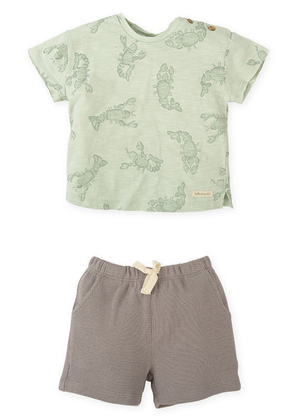 Tutto Piccolo Top and Shorts Set 2712S26