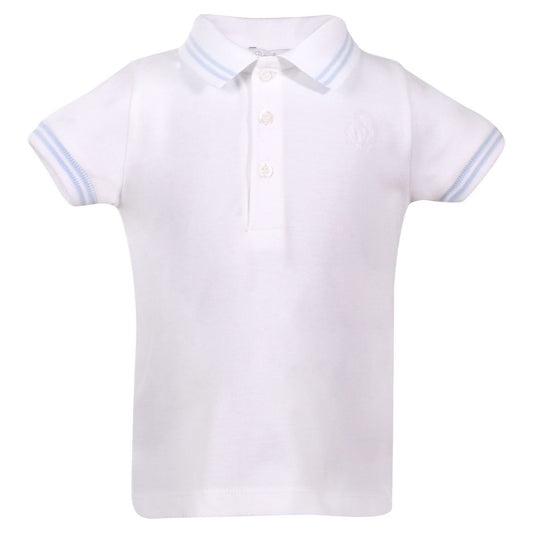 Patachou White Pique Polo (2833302)