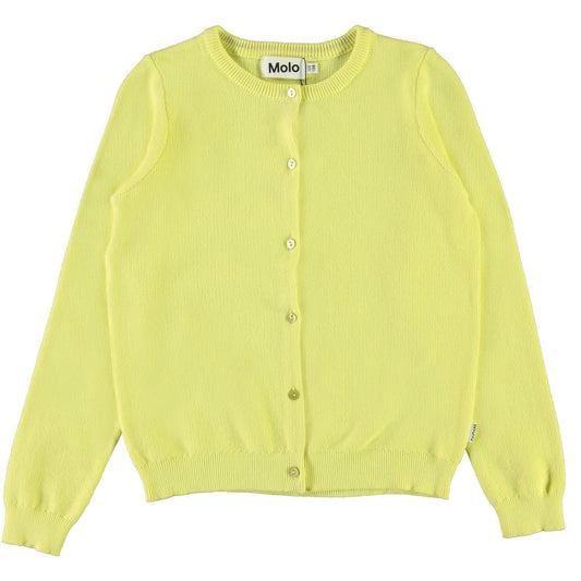 MOLO Georgina Cardigan - Pale Lemon 