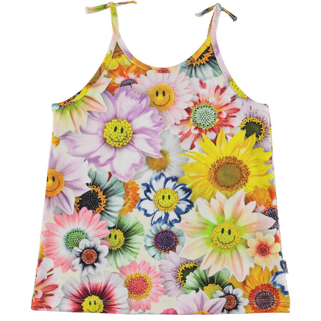 MOLO Reba Top - Happy Flowers (2S22A113-6486)