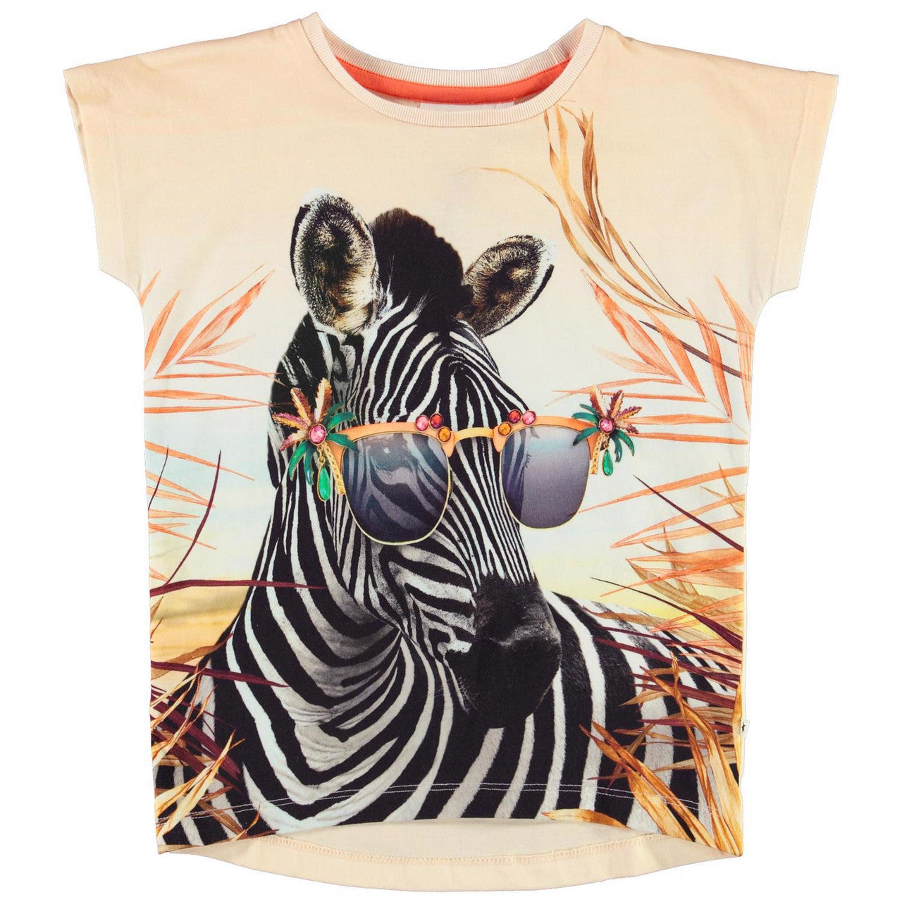 MOLO Ragnhilde Top - Zebra Fun (Copy of 2S21A234-8293)