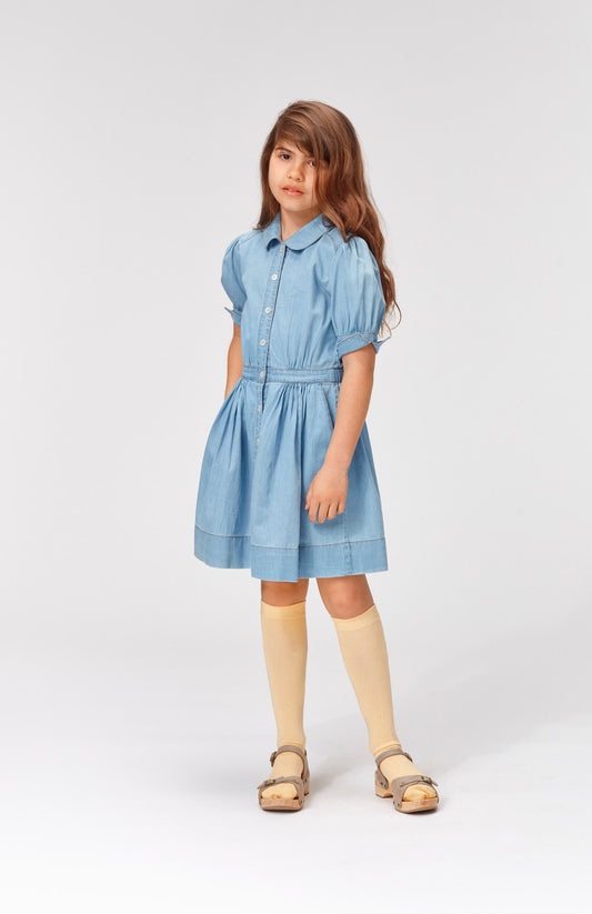 MOLO Cecilia Dress - Summer Wash Indigo (2S22E107-2970)