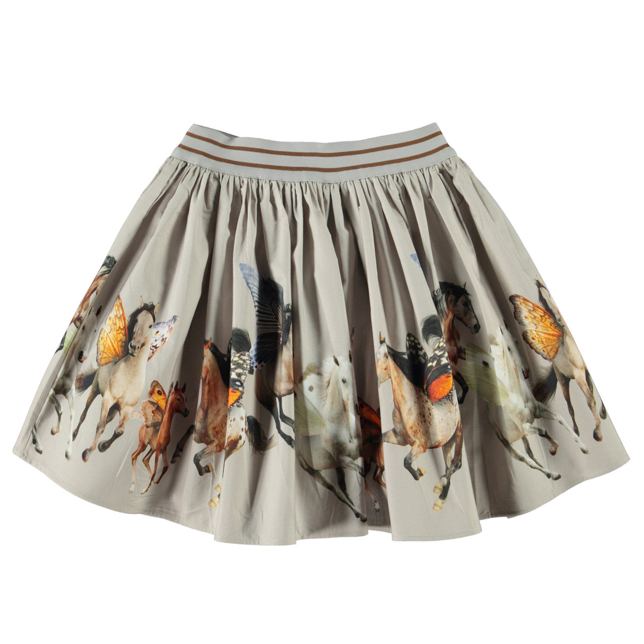 MOLO Brenda Skirt - Fluttering Horses (2S23D125-7984)