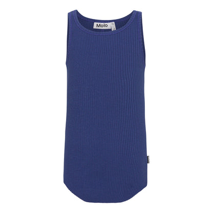 MOLO Roberta Top - Ink Blue (2S24A103-8216)