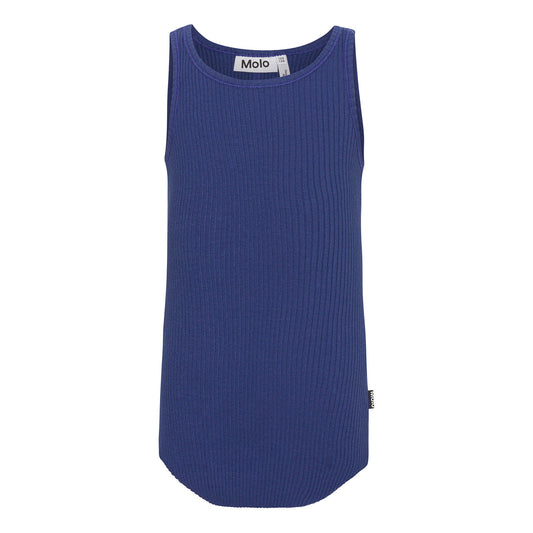 MOLO Roberta Top - Ink Blue (2S24A103-8216)