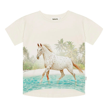 MOLO Raeesa Top - Horse on Beach (2S24A207-3586)