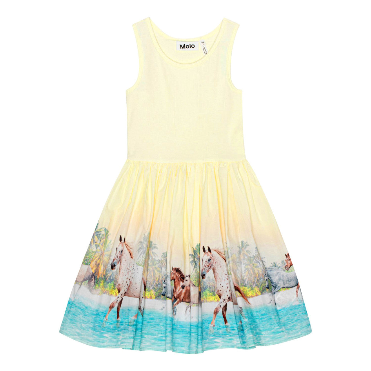 MOLO Cassandra Dress - Beach Horses (2S24E128-3548)