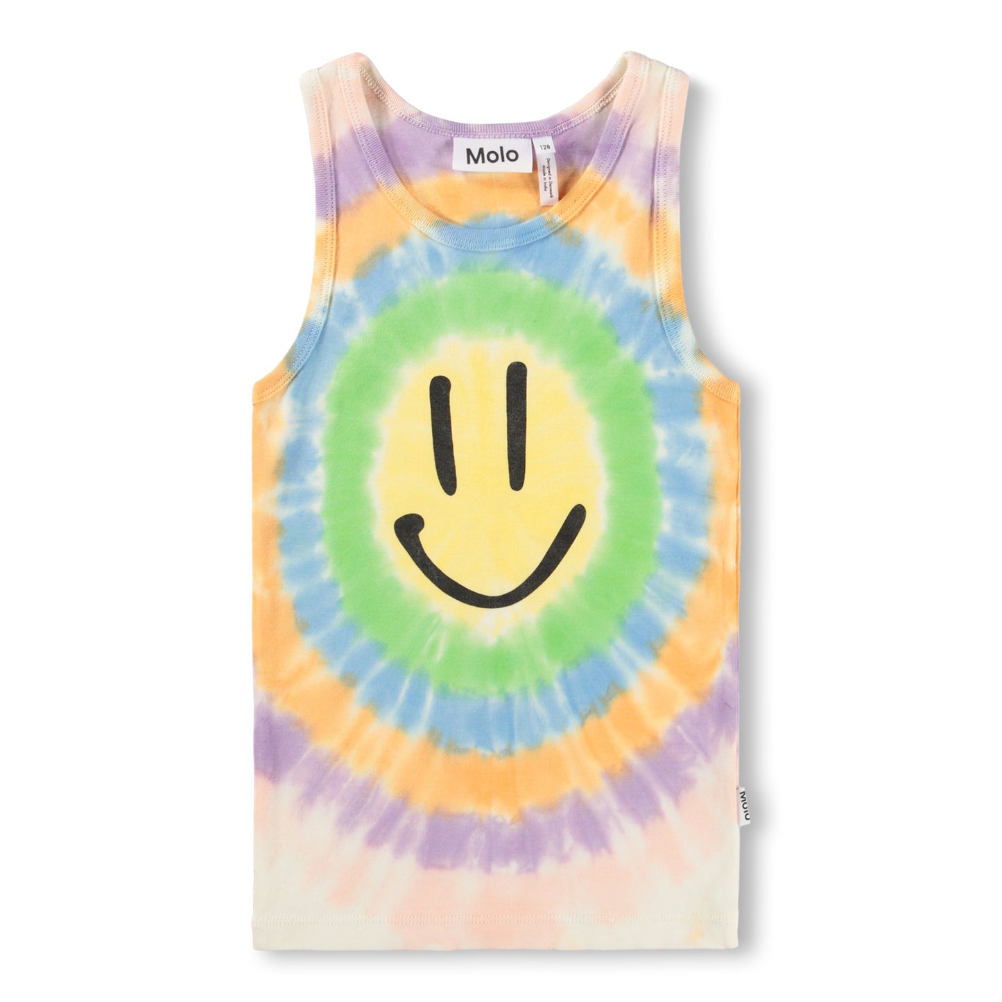MOLO Rosie Top - Vibrant Tie Dye