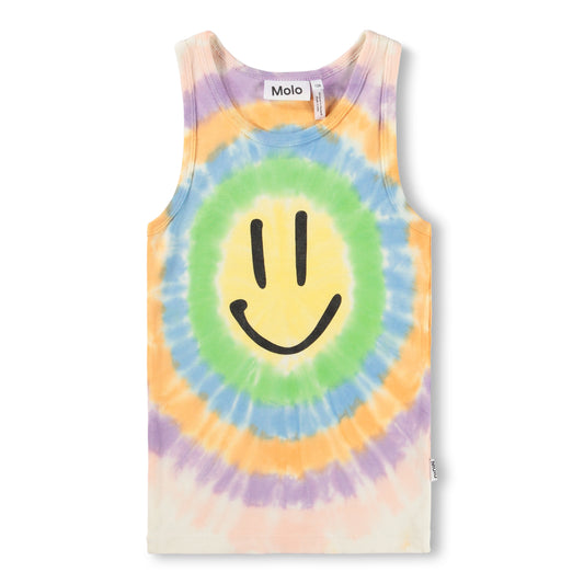 MOLO Rosie Top - Vibrant Tie Dye