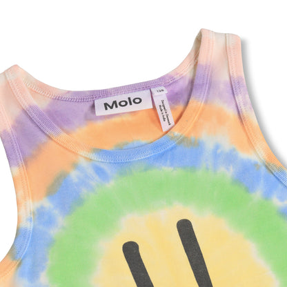 MOLO Rosie Top - Vibrant Tie Dye