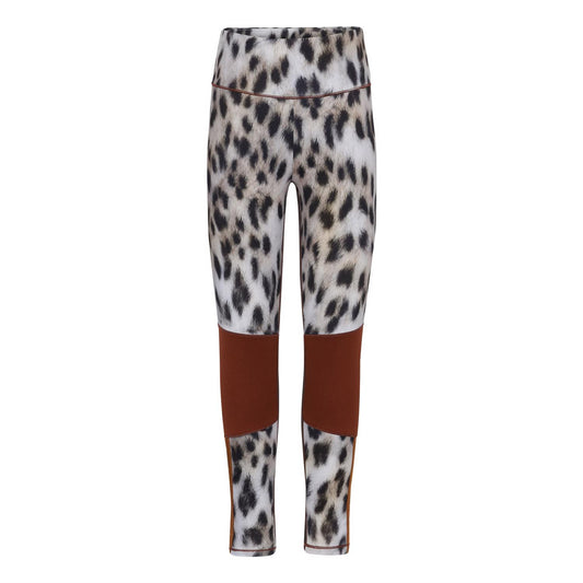 MOLO SPORT OlympiaLeggings - Snowy Leo Fur (2W21F203-6403)