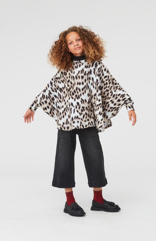 MOLO Marcella Sweatshirt - Snowy Leo Fur (2W21J208-6403 )