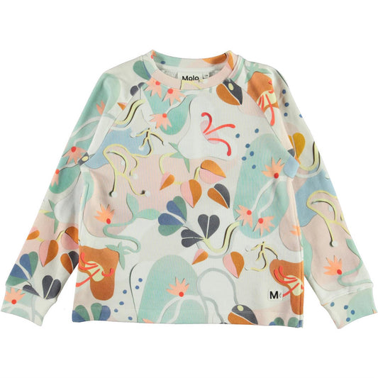 MOLO Maddie Top - Papercut Sweat (2W21J214-6424)