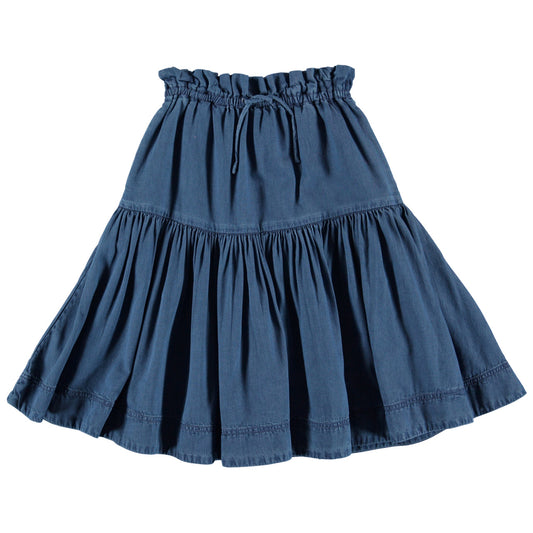 MOLO Bente Skirt - Washed Blue (2W22D111-8292)