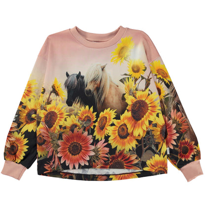 MOLO Reniza Top - Pony Sunflowers (2W23A406-niza 3290 )