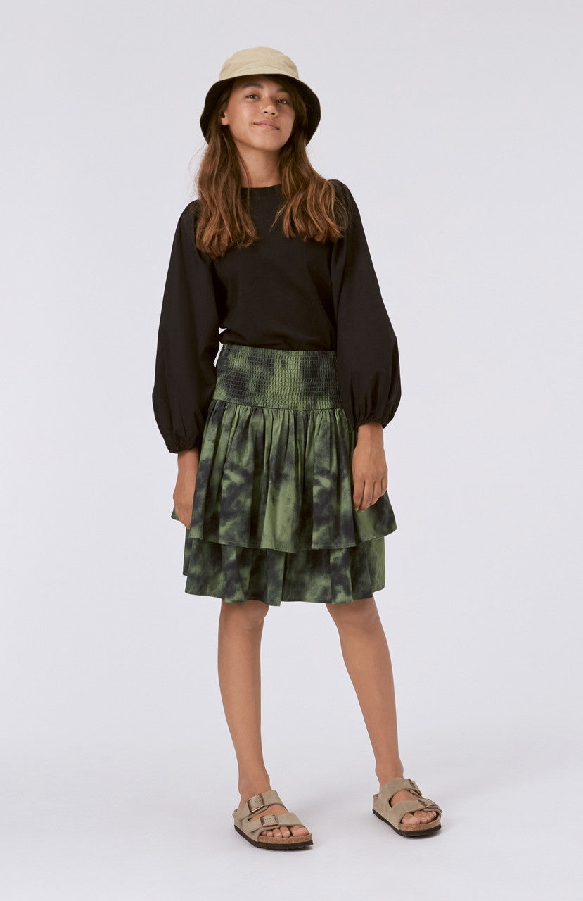  MOLO Brigitt Skirt - Moss Tie Dye (2W23D11-6922)