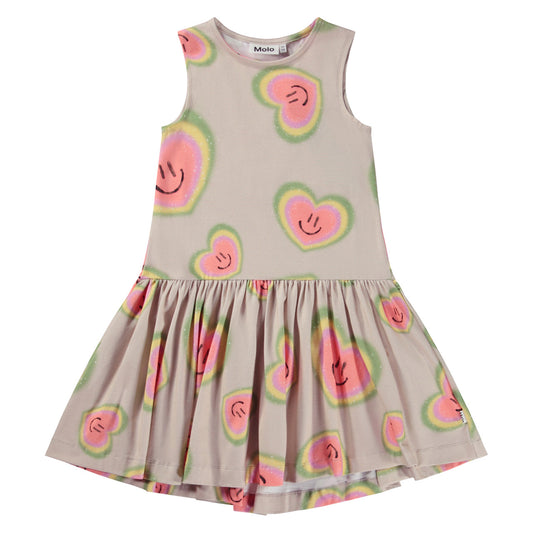 MOLO Candece Dress - Aura Hearts (2W23E110-6869)