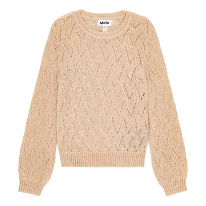 MOLO Ginger Girl Sweater Apricot | Le Petit Kids