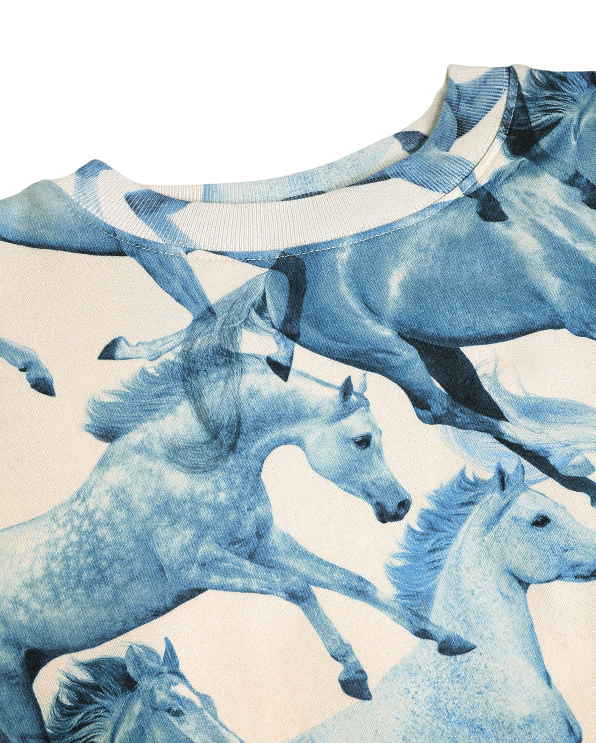 MOLO Marge Sweatshirt - Blau Ponies