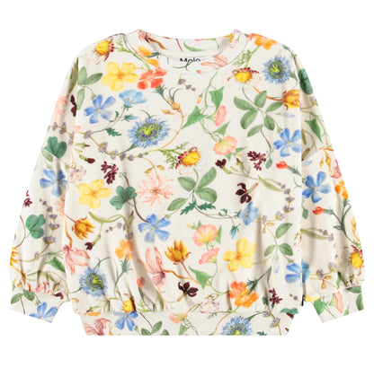 MOLO Marika Sweatshirt - Vintage Flowers