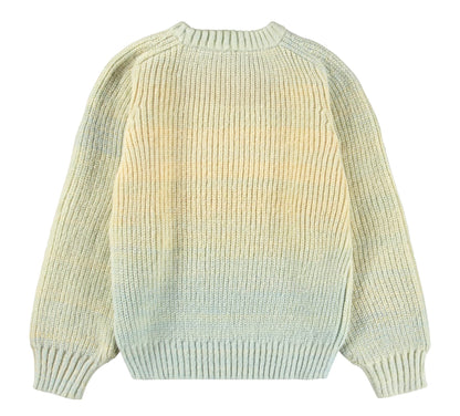 MOLO Bosse Sweater - Space Dye Green