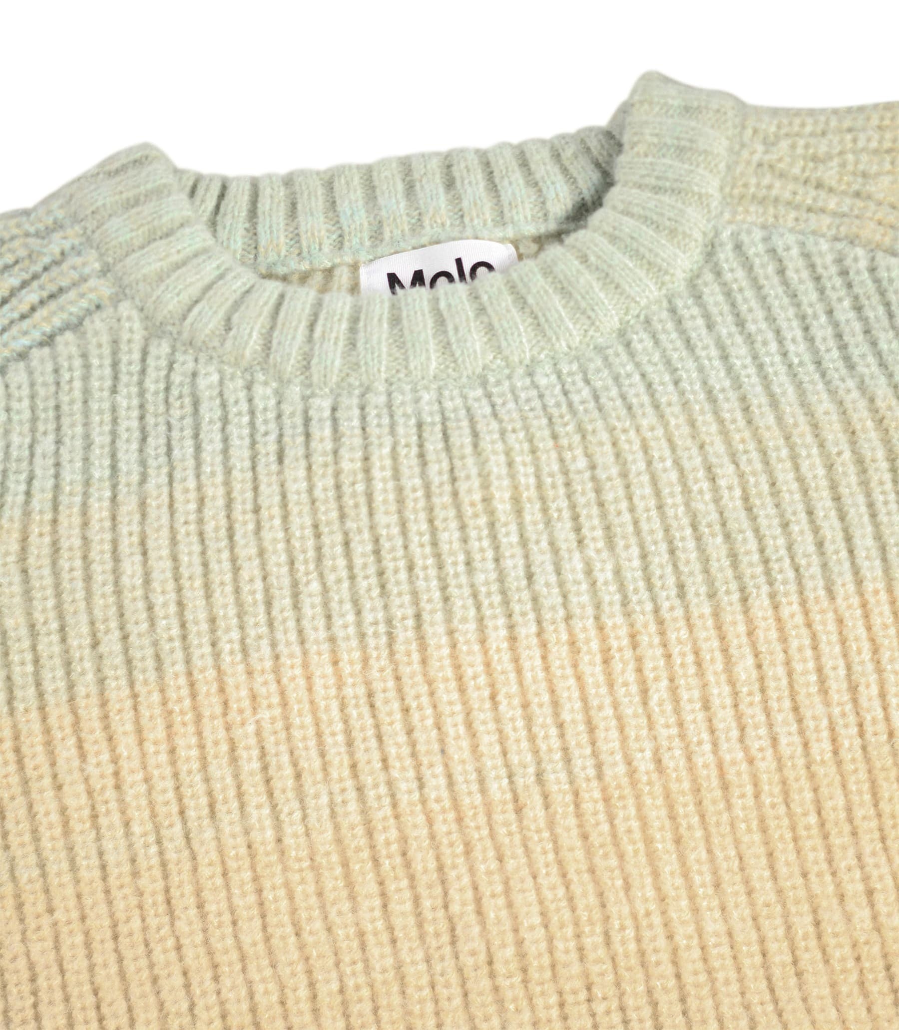 MOLO Bosse Sweater - Space Dye Green
