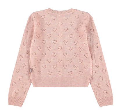 MOLO Gillian Cardigan - Petal Blush