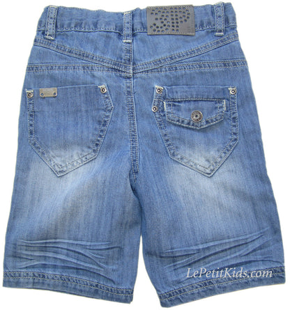 3 Pommes Denim Bermudas