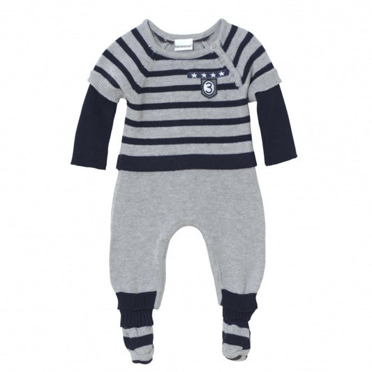 3 Pommes Knit Combi & Booties