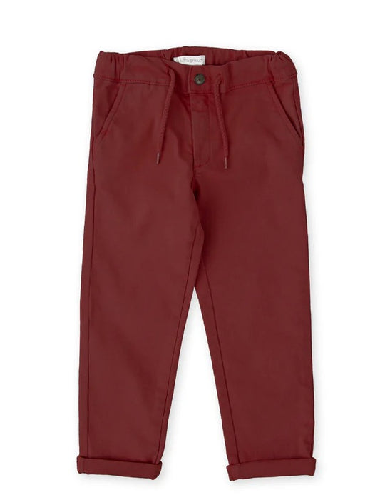 Tutto Piccolo Boys Red Pants 3137W25