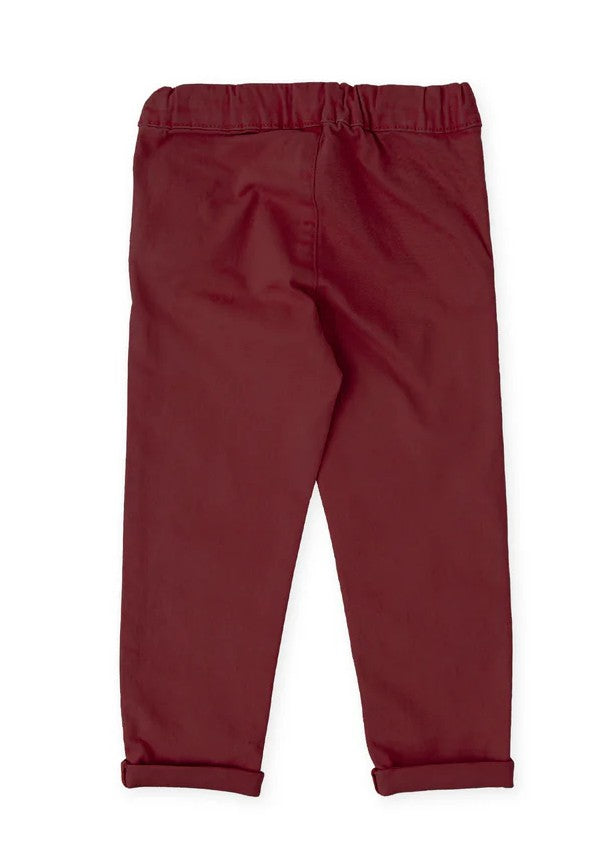 Tutto Piccolo Boys Red Pants 3137W25