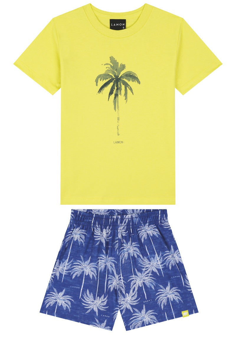 LAMON Top & Shorts Set 31726