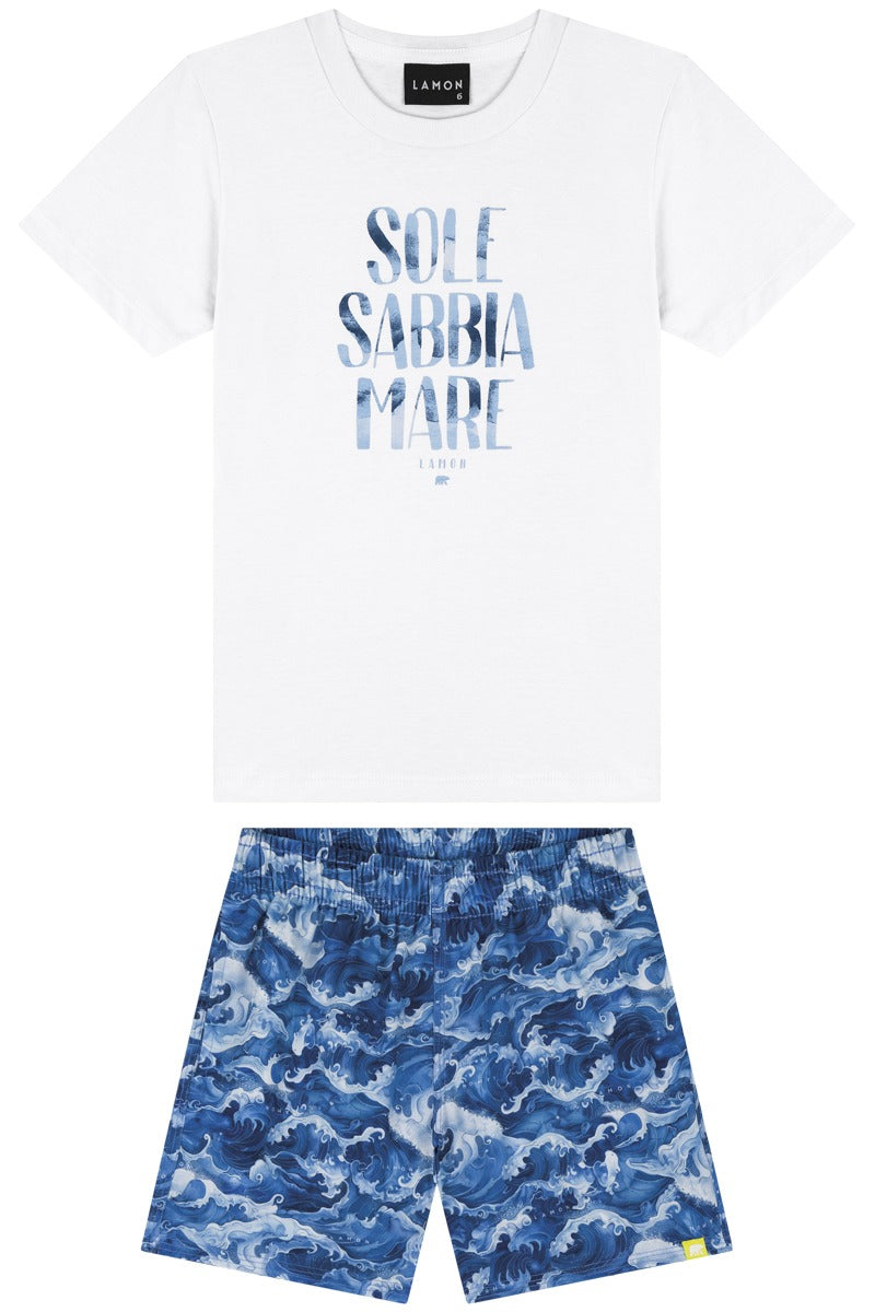 LAMON Boys Top & Shorts Set 31728