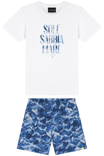 LAMON Boys Top & Shorts Set 31728