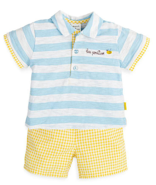  Tutto Piccolo Polo and Shorts Set 3482S22 