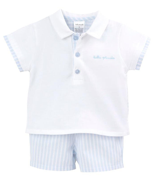 Tutto Piccolo Polo and Shorts Set 3590S22